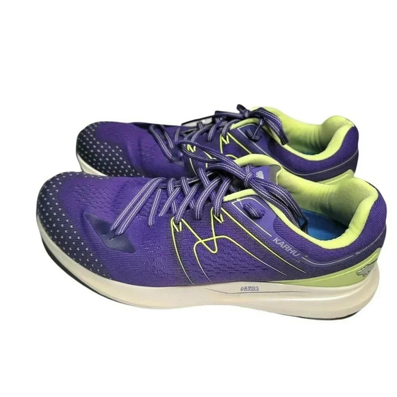 Karhu Women's SYNCHRON ORTIX Liberty Purple/Sharp Green US9.5 / UK7.5 - Picture 1 of 10